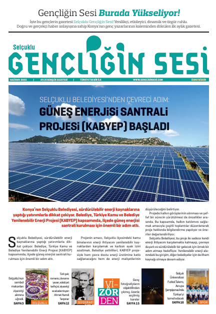 Gençliğin Sesi Haziran Sayısı