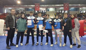 KİCK BOKS TÜRKİYE ŞAMPİYONASINDA SELÇUKLU BELEDİYESPOR FIRTINASI ESTİ