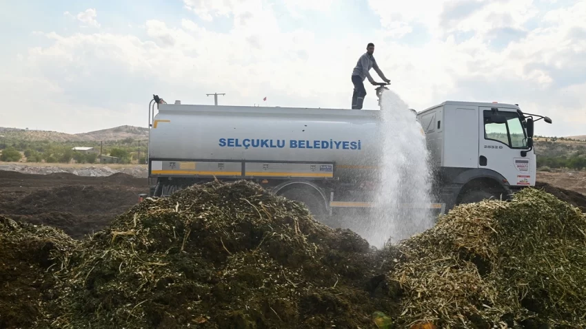 ATIKLAR ORGANİK GÜBREYE DÖNÜŞÜYOR