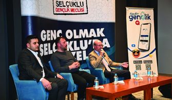 AHMET PEKYATIRMACI SELÇUKLU GENÇLİK MECLİSİ ÜYESİ GENÇLERLE SÖYLEŞİ ETKİNLİĞİNDE