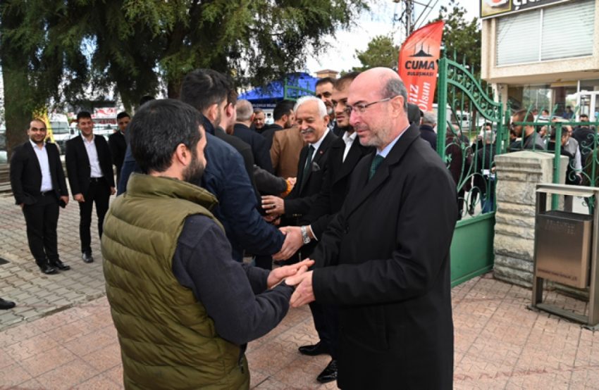 SELÇUKLU’DA CUMA BULUŞMALARI DEVAM EDİYOR