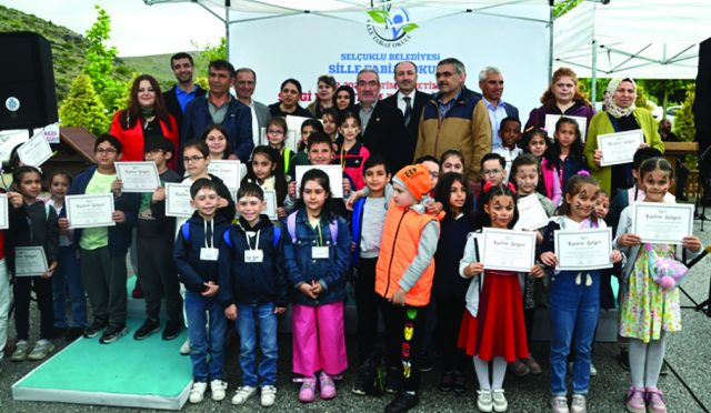 SiLLE TABiAT OKULUNDA  MEZUNiYET HEYECANI YAŞANDI