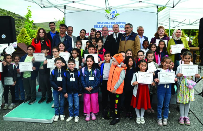 SiLLE TABiAT OKULUNDA  MEZUNiYET HEYECANI YAŞANDI