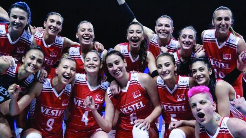 A MİLLİ KADIN VOLEYBOL TAKIMI MİLLETLER LİGİ’NDE ŞAMPİYON OLDU