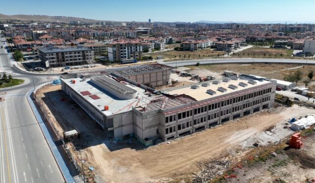 SELÇUKLU GÜZEL SANATLAR LİSESİ’NİN YAPIMI TÜM HIZIYLA DEVAM EDİYOR