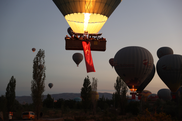 KAPADOKYA’DA 30 AĞUSTOS COŞKUSU