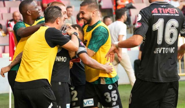 KONYASPOR, GALİBİYET HASRETİNİ DİNDİRDİ!