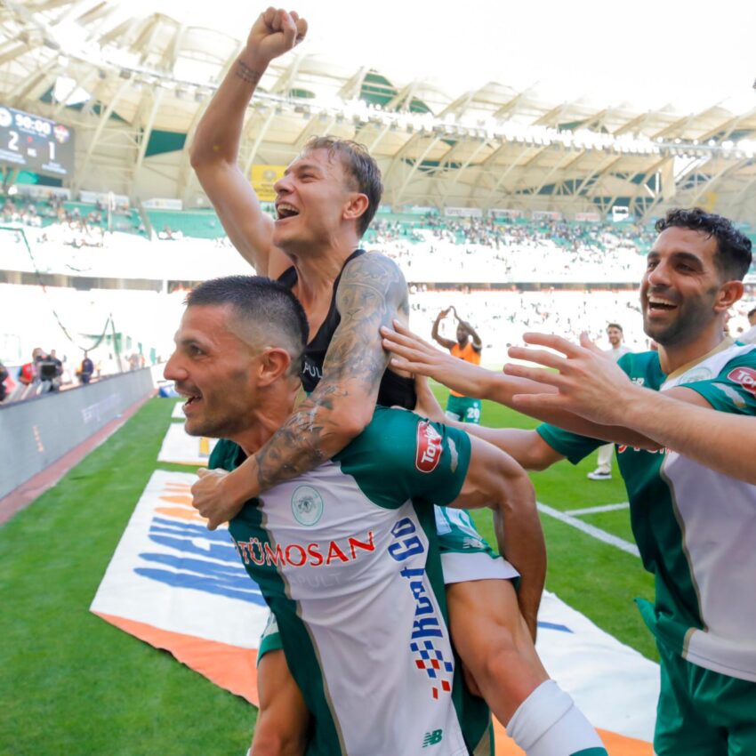 KONYASPOR 90+7’DE KAZANDI