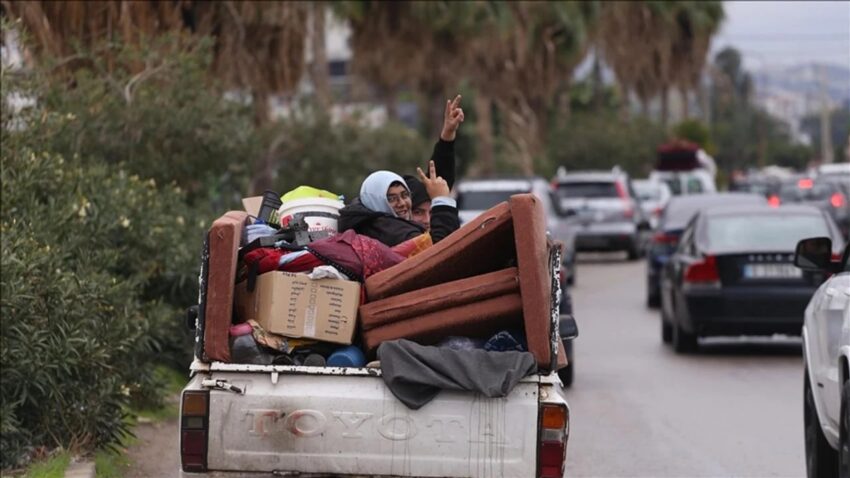 SURİYE’DEN LÜBNAN’A DÖNÜŞ BAŞLADI