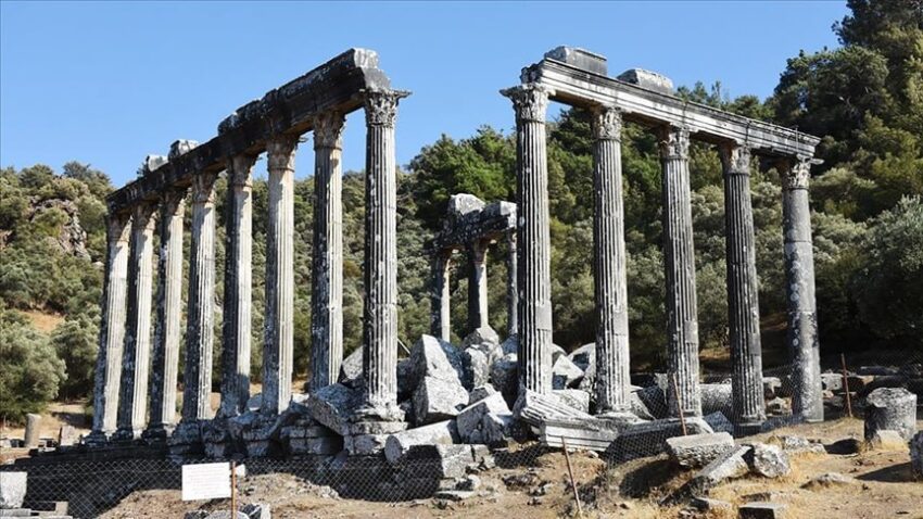 ZEUS LEPSYNOS TAPINAĞI’NDA DEPREME DAYANIKLI RESTORASYON BAŞLATILDI