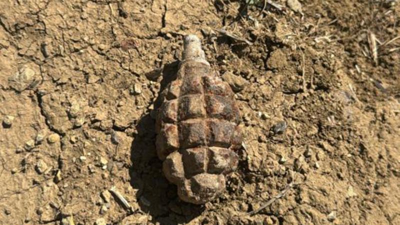 SAKARYA MEYDAN MUHAREBESİ’NDEN KALMA 104 YILLIK EL BOMBASI BULUNDU