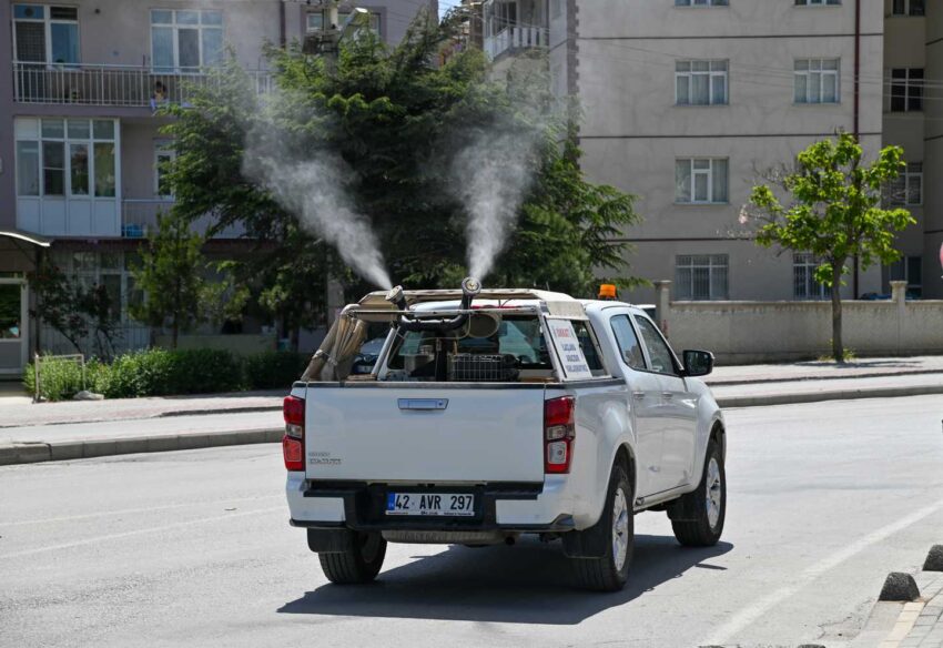 SELÇUKLU’DA İLAÇLAMA ÇALIŞMALARI BAŞLADI