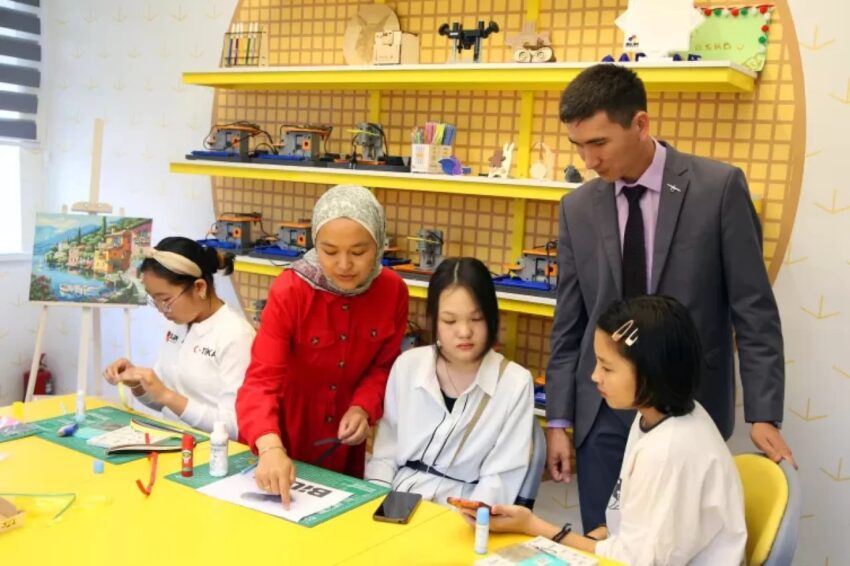 TÜRKİYE, KIRGIZİSTAN’DA “BİLİM BİŞKEK MERKEZİ”Nİ HİZMETE AÇTI