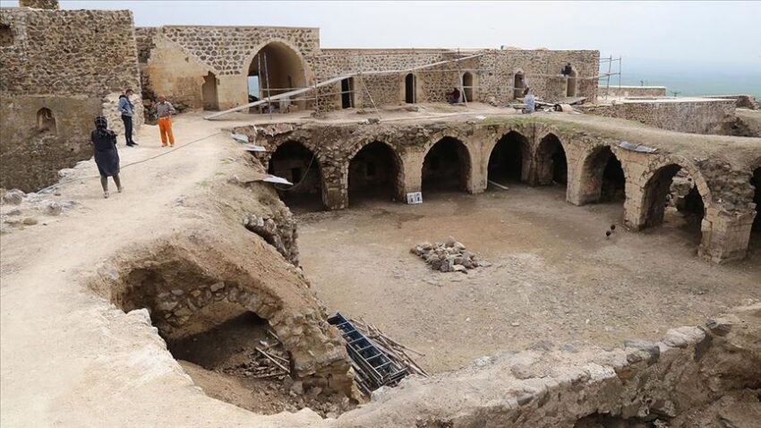 1600 YILLIK MOR KİRYAKUS MANASTIRI RESTORASYONUN ARDINDAN ZİYARETE AÇILDI