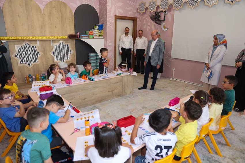 SELÇUKLU HATİCE HATUN ÇOCUK MEKTEBİ’NDE YAZ KURSLARI DEVAM EDİYOR