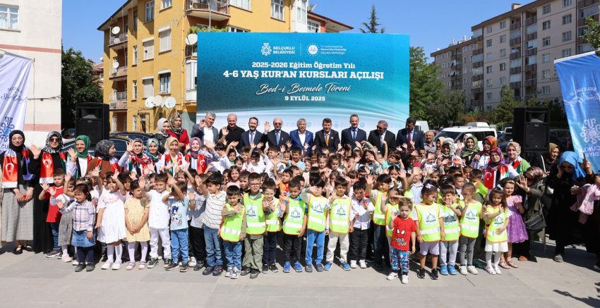 HATİCE HATUN ÇOCUK MEKTEBİ BED-İ BESMELE TÖRENİ İLE YENİ DÖNEME BİSMİLLAH DEDİ