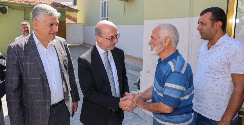 SELÇUKLU’DA CUMA BULUŞMALARI’NIN BU HAFTAKİ ADRESİ AYDINLIKEVLER MAHALLESİ OLDU