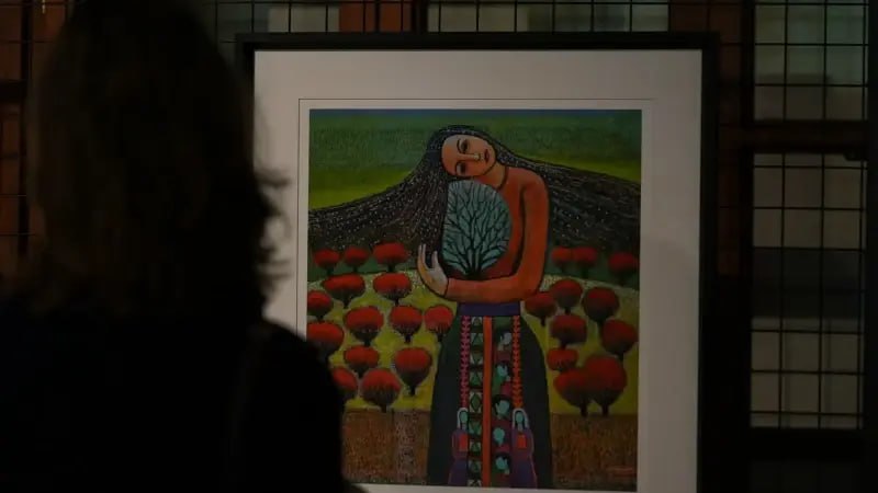 FİLİSTİNLİ SANATÇILARIN SERGİSİ İZMİR’DE AÇILDI: “HALA YAŞIYORUM”