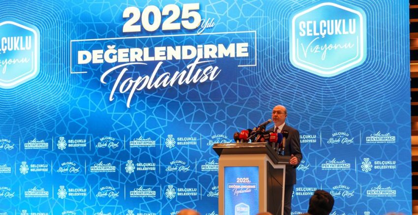BAŞKAN PEKYATIRMACI 2025 YILINDA SELÇUKLU VİZYONUYLA HAYATA GEÇEN HİZMETLERİ ANLATTI