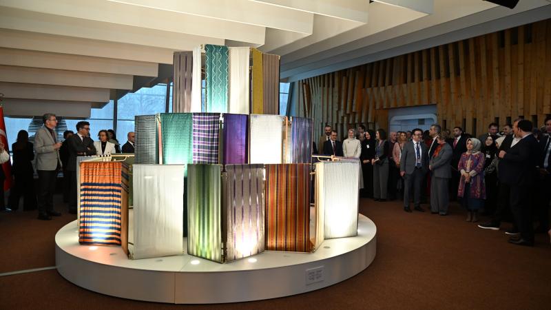 AVRUPA KONSEYİ’NDE “TÜRKİYE DOKUMA ATLASI – KUMAŞIN HAFIZASI” SERGİSİ AÇILDI