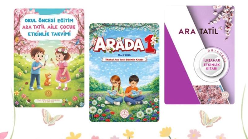 MEB’İN ARA TATİL ETKİNLİK KİTAPLARI YAYIMLANDI