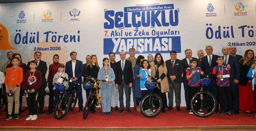 SELÇUKLU AKIL VE ZEKA OYUNLARI YARIŞMASI’NDA ÖDÜLLER SAHİPLERİNİ BULDU