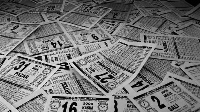 GÜN VE AY İSİMLERİNİN 100 YILLIK YOLCULUĞU