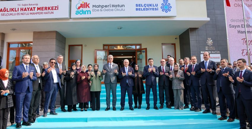 SELÇUKLU’DA “İLK ADIM EBE GEBE OKULU”NUN İKİNCİ MERKEZİ AÇILDI