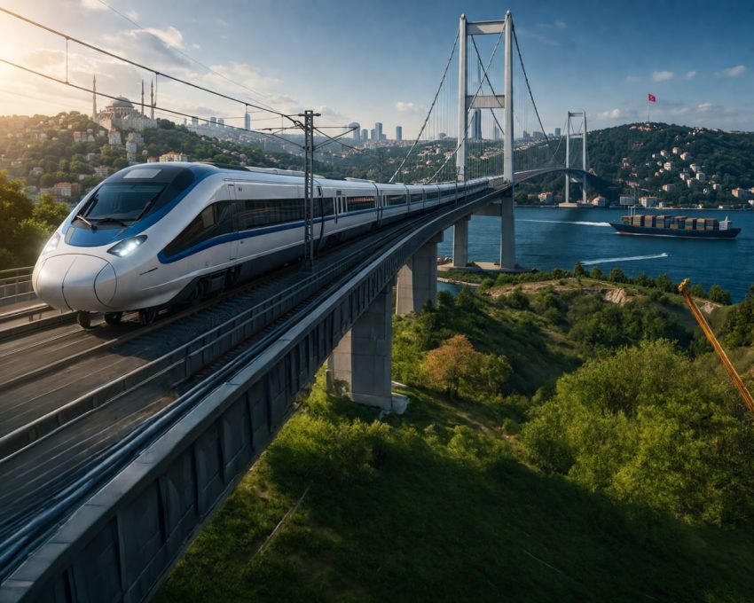 İSTANBUL BOĞAZI İÇİN STRATEJİK DEMİR YOLU PROJESİNE FİNANSMAN DESTEĞİ