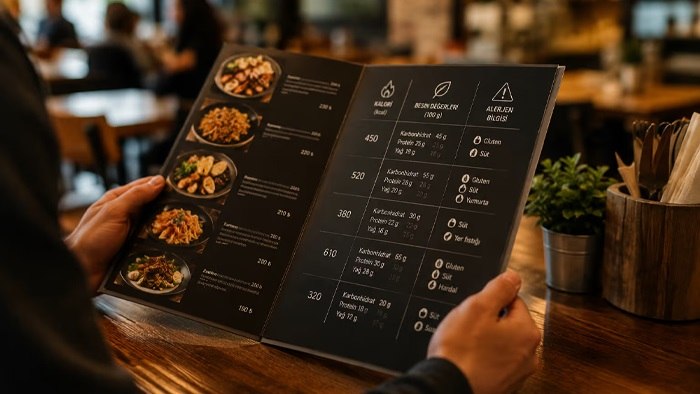 RESTORAN VE KAFE MENÜLERİNDE KALORİ BİLGİSİ DÖNEMİ BAŞLADI