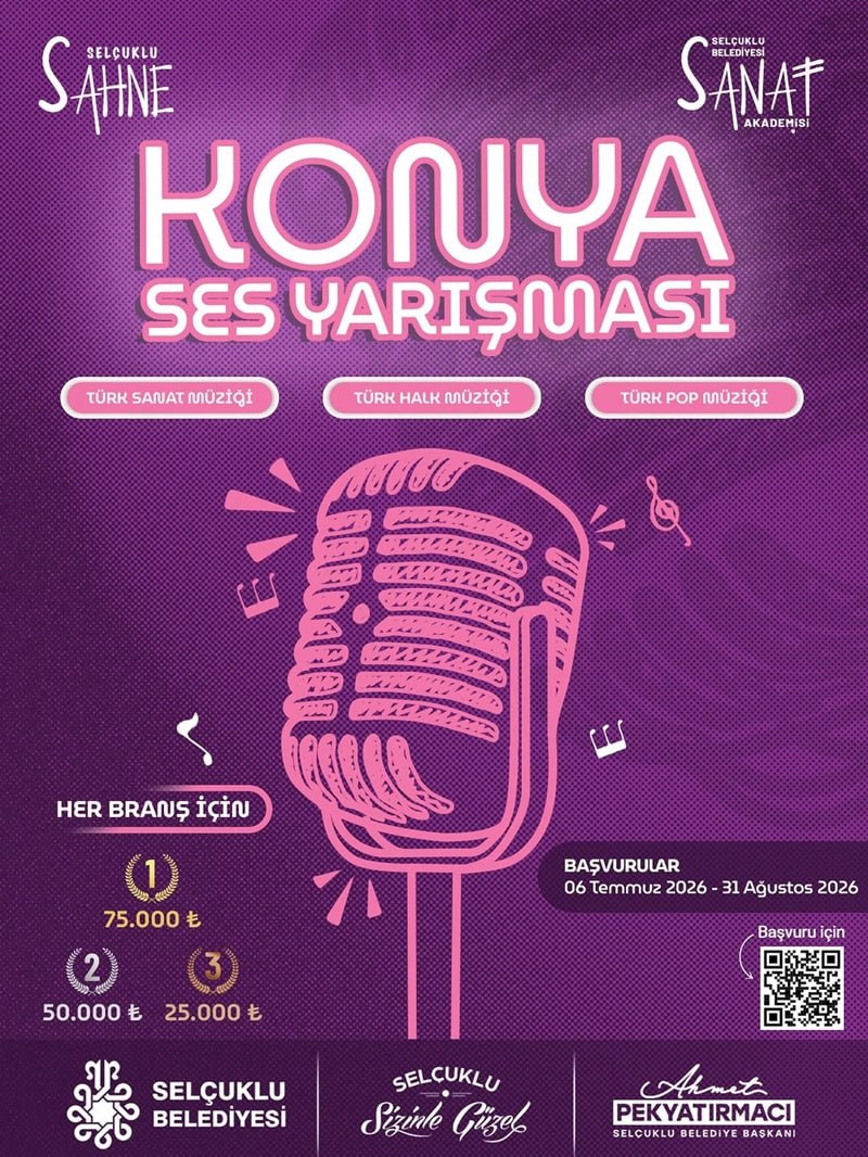 KONYA SES YARIŞMASI BAŞVURULARI BAŞLADI