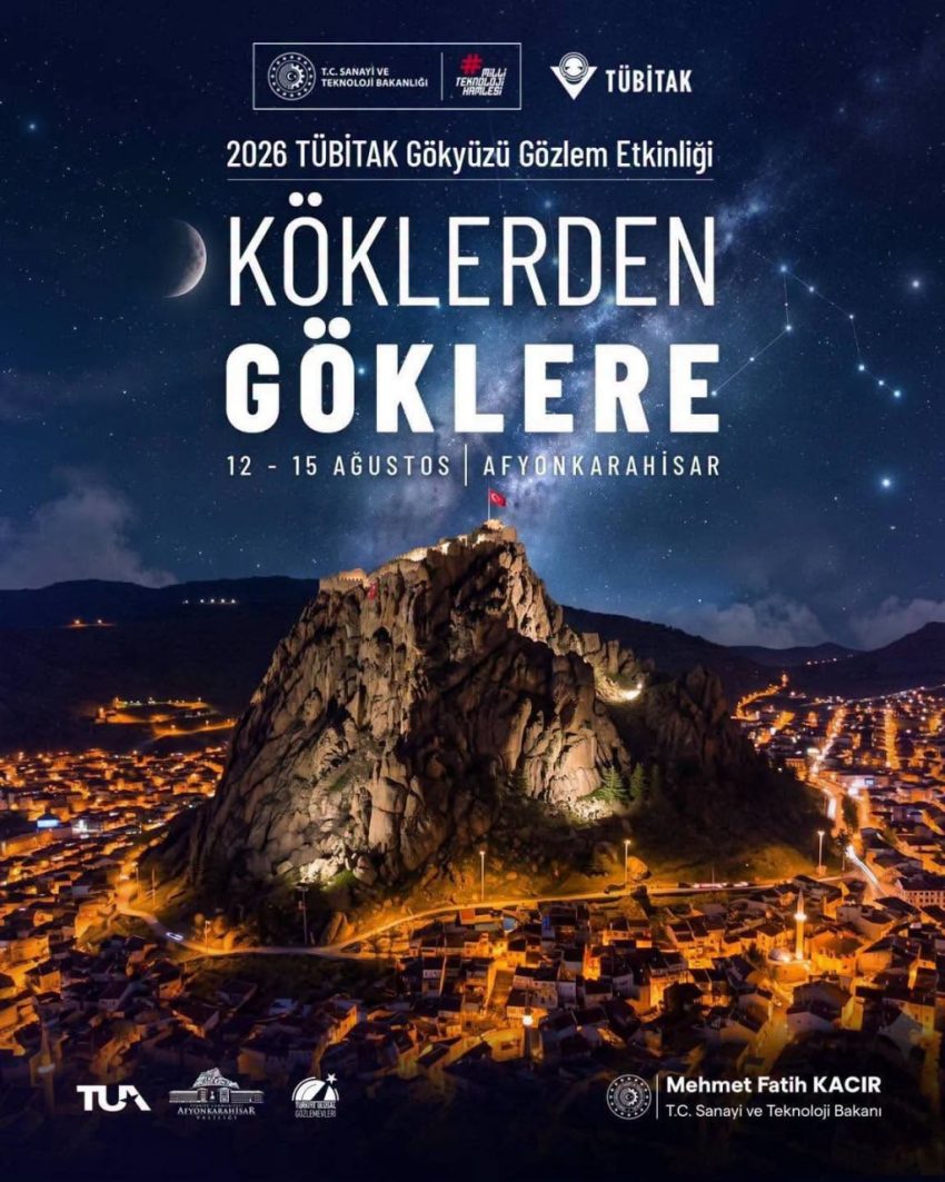 TÜBİTAK GÖKYÜZÜ GÖZLEM ETKİNLİĞİ’NDE BİLİMSEL GÖKYÜZÜ KEŞFİ