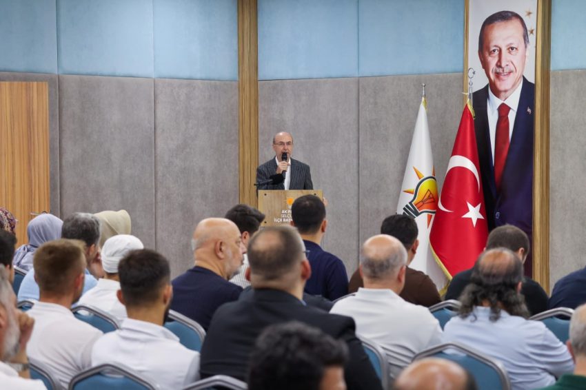 BAŞKAN PEKYATIRMACI, AK PARTİ SELÇUKLU 90. İLÇE DANIŞMA MECLİSİ TOPLANTISI’NA KATILDI