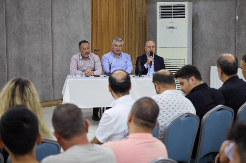 BAŞKAN PEKYATIRMACI, MAHALLE BAŞKANLARIYLA BİR ARAYA GELDİ