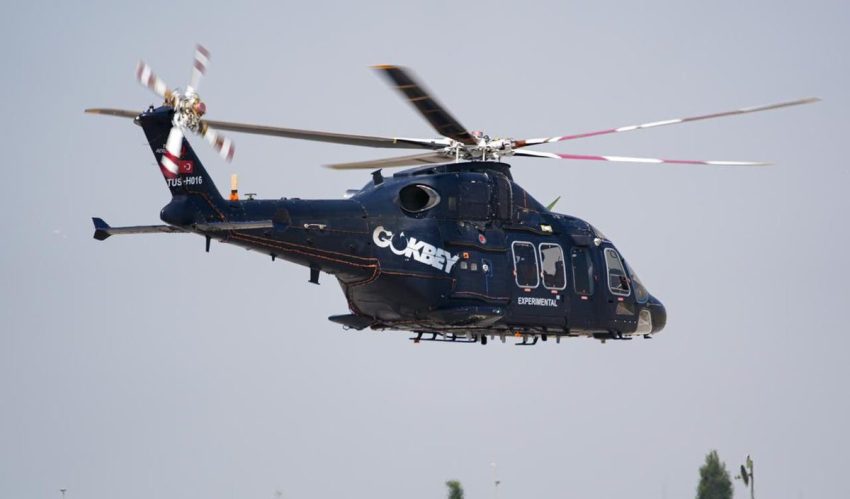 GÖKBEY HELİKOPTERLERİ EMNİYET GENEL MÜDÜRLÜĞÜ ENVANTERİNE GİRİYOR