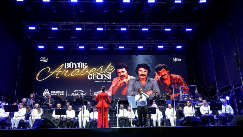 BÜYÜK ARABESK GECESİ SELÇUKLU’DA UNUTULMAZ BİR GECE YAŞATTI
