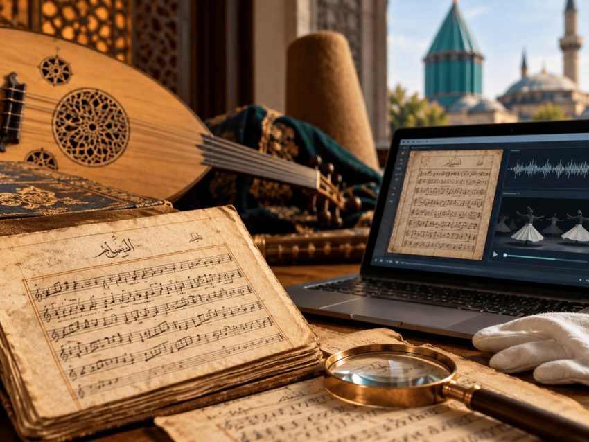 TÜRK MÜZİĞİNİN TARİHİ ESERLERİ DİJİTAL ARŞİVLE ÜCRETSİZ ERİŞİME AÇILACAK