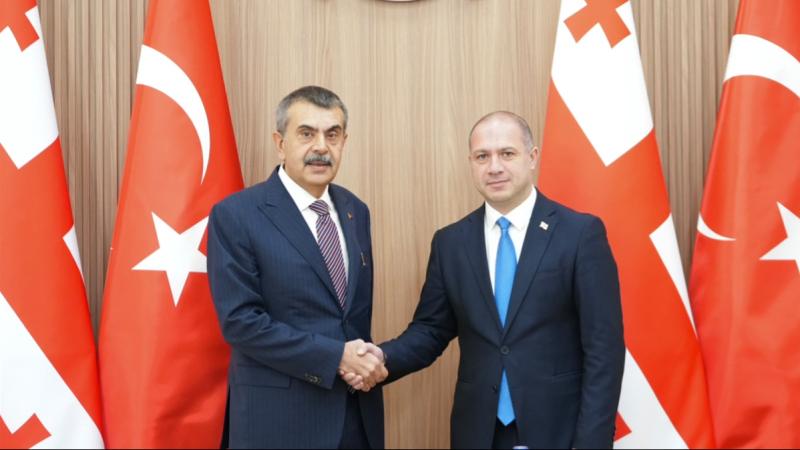 TÜRKİYE İLE GÜRCİSTAN ARASINDA EĞİTİM İŞ BİRLİĞİ ANLAŞMASI İMZALANDI