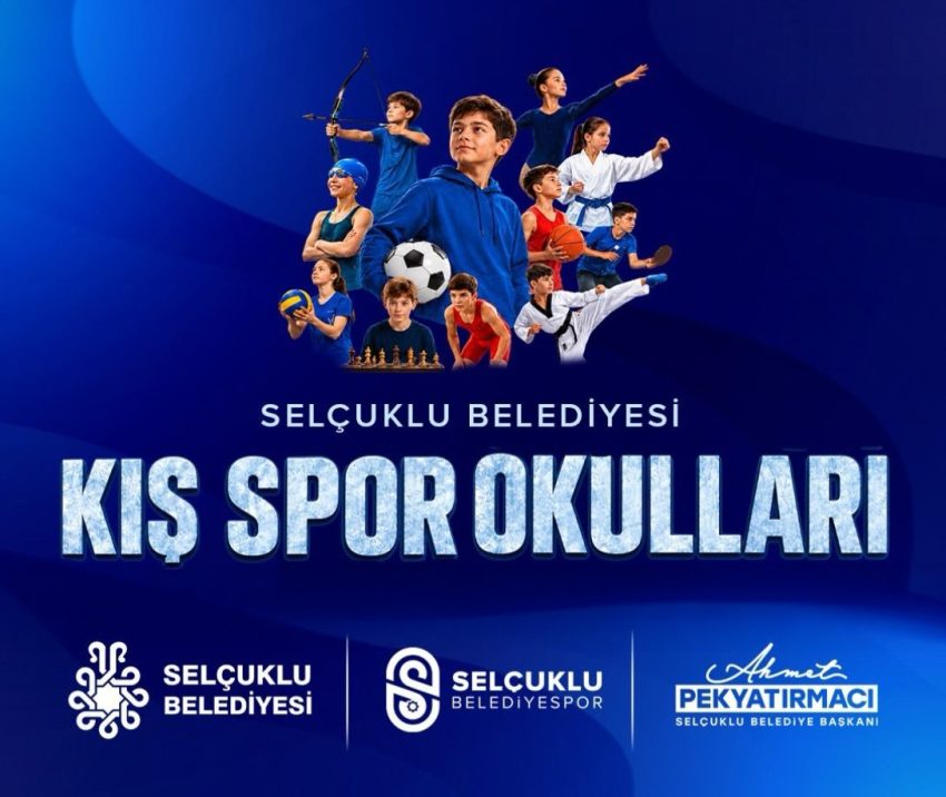SELÇUKLU BELEDİYESİ KIŞ SPOR OKULLARI’NDA KAYIT TAKVİMİ BELLİ OLDU