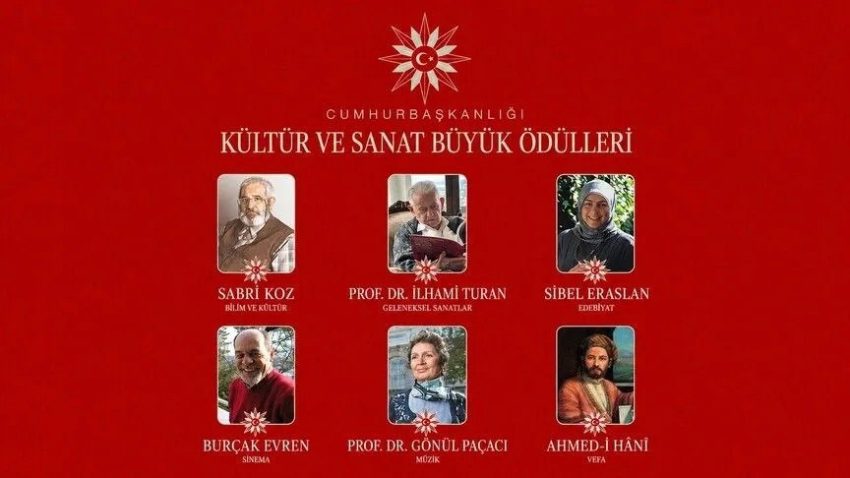 2026 CUMHURBAŞKANLIĞI KÜLTÜR VE SANAT BÜYÜK ÖDÜLLERİ SAHİPLERİNİ BULDU